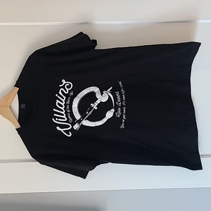 Villians tour 2018 tshirt black